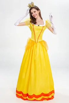 2023 Новое платье принцессы Мэри Пинки, платье королевы вечеринки, Розовый костюм принцессы в цвету персика 5