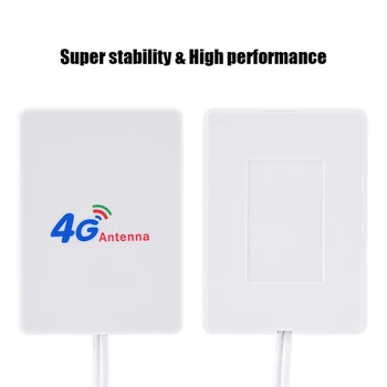 Белый вертикальный усилитель сигнала SMA 28DBI, внешняя антенна LTE, антенна TS-9, широкополосный двойной мобильный маршрутизатор 4G 3G, сеть WIFI 5