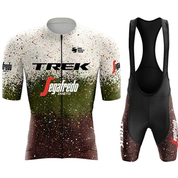 Велоспорт Mtb TREK Брюки Мужские Профессиональная рубашка Джерси Pro 2024 Одежда Команды Летняя мужская форма Мужская одежда Спортивная одежда Комплект нагрудников 5