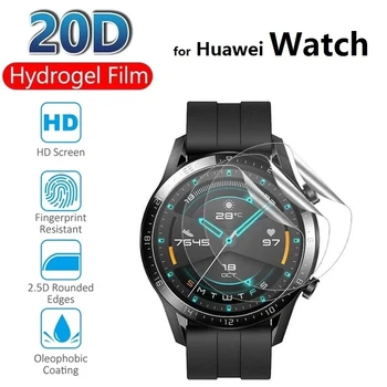 Мягкая Гидрогелевая Пленка TPU для Huawei Watch GT 2 2E 3 Pro Runner Huawei Watch Fit 2 ES Honor Watch Magic Screen Protector Не Стекло 5