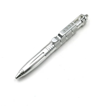Тактическая ручка Многофункциональная мини-карманная противоскользящая ручка Портативный инструмент для выживания в походах на открытом воздухе 5